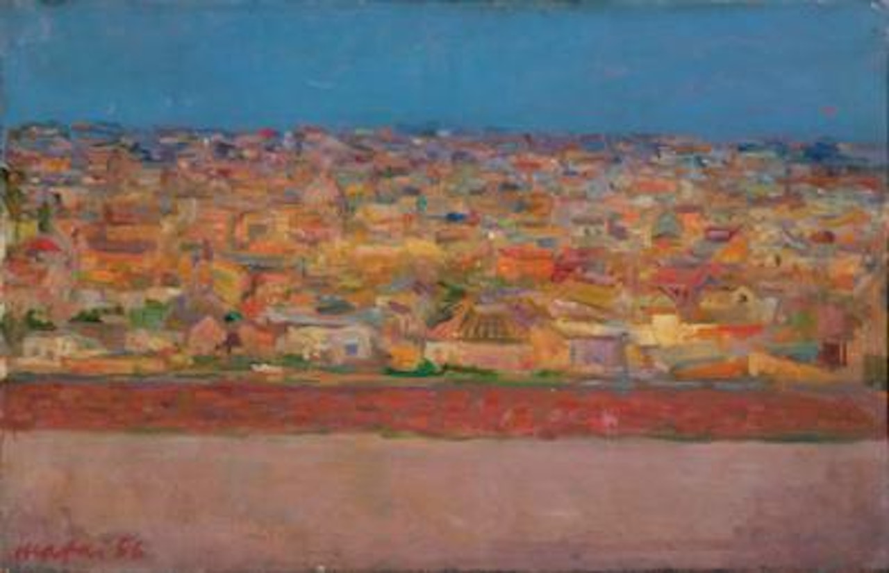 Paesaggio dal Gianicolo by Mario Mafai