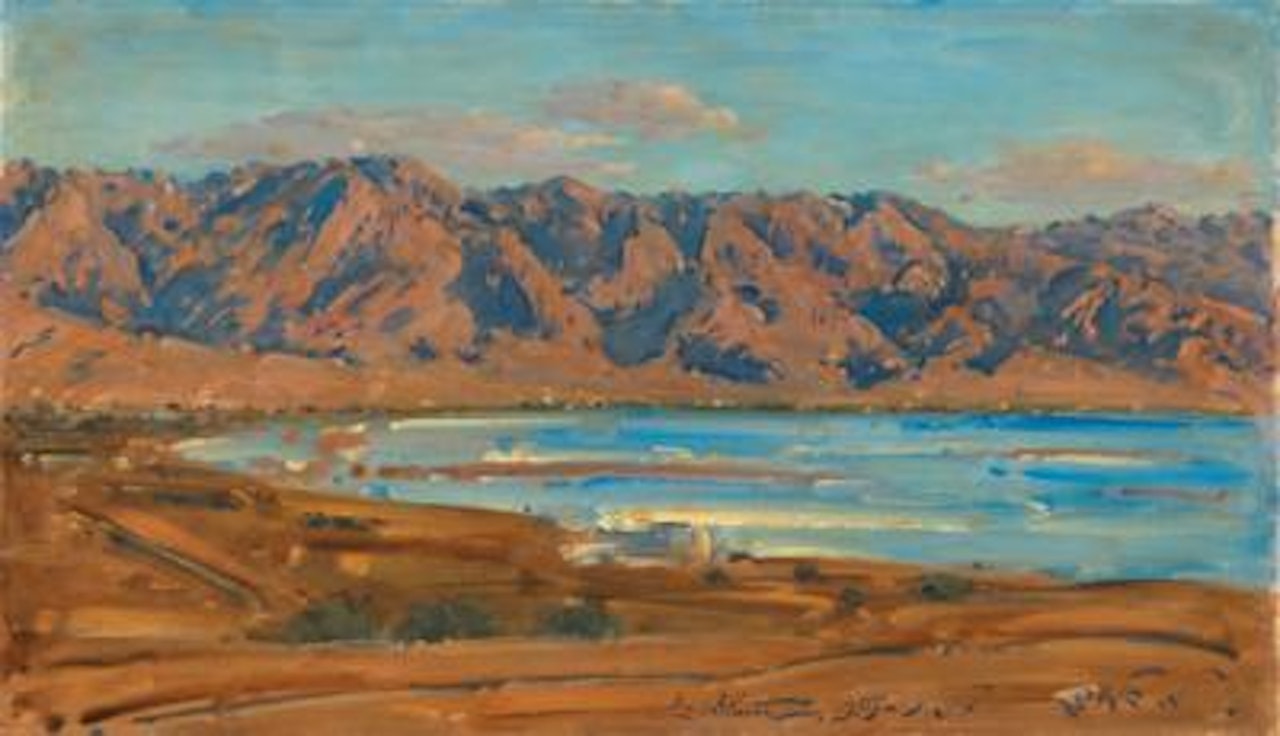 Eliat Bay by Ludwig Blum