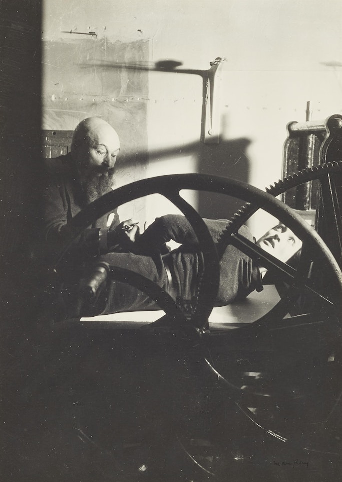 Erotique voilée (Meret Oppenheim/Louis Marcoussis) by Man Ray