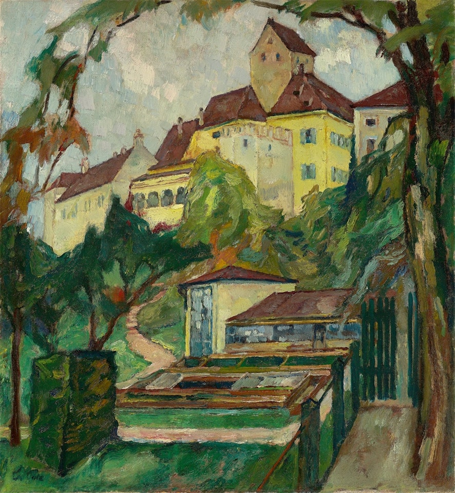 ”Schloss Seefeld IV” by Leo Putz