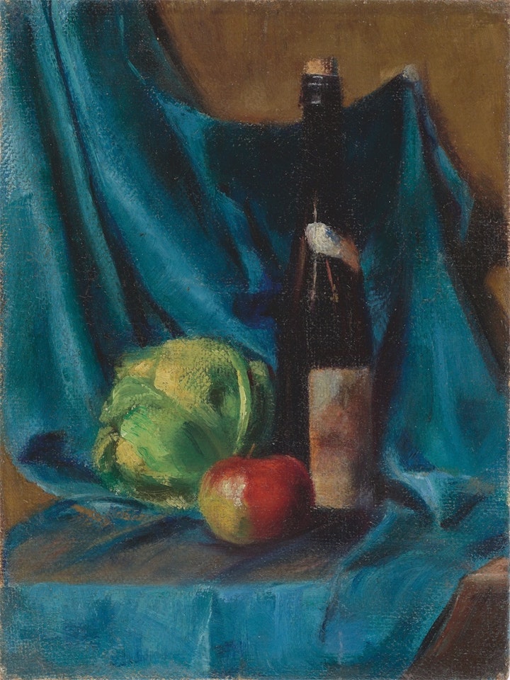Still life with cauliflower by Gabriele Münter