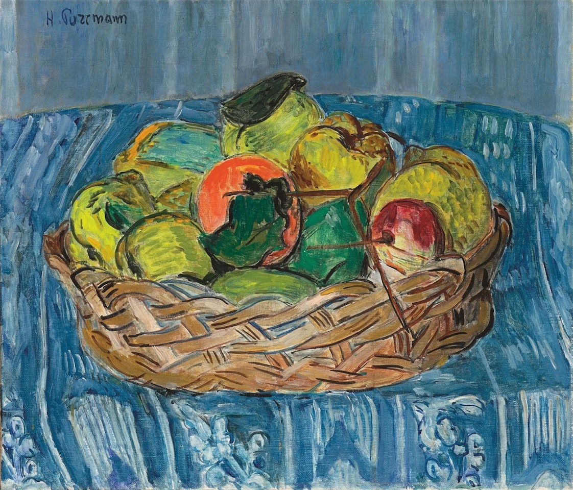 ”Stilleben mit Quitten” by Hans Purrmann