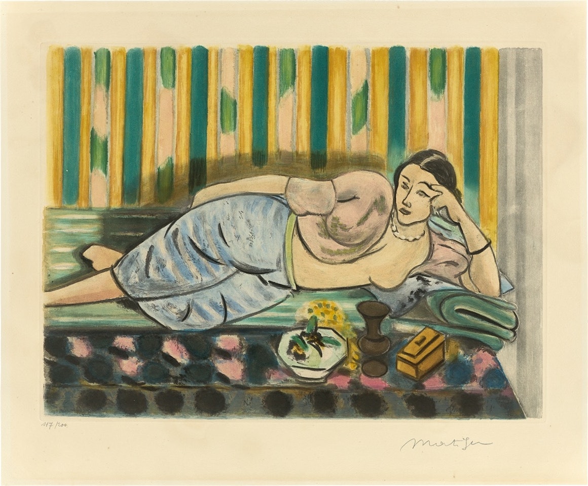 ”Odalisque au coffret rouge” by Henri Matisse