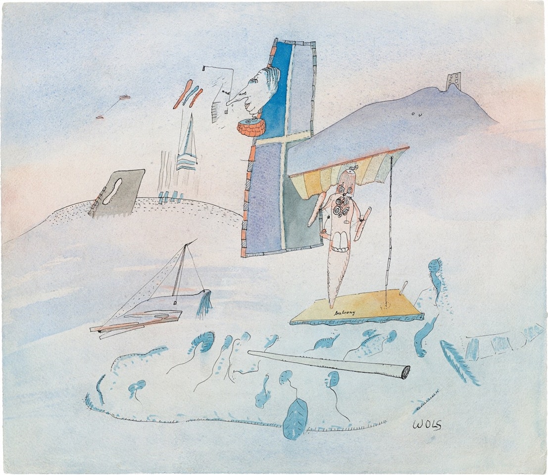 ”Balcon” by Wols (Alfred Otto Wolfgang Schulze)