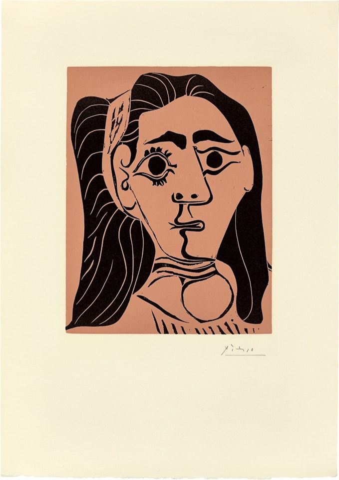 ”Jacqueline au bandeau III” by Pablo Picasso