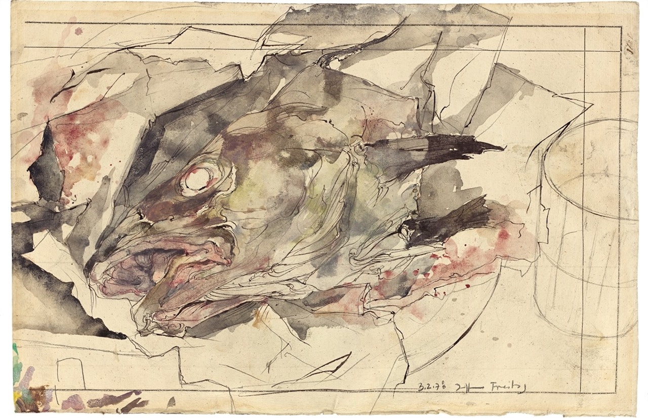 ”Freitag” by Horst Janssen