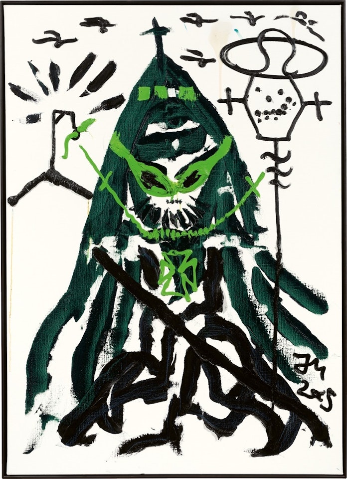 ”Der GUMMILCH-TONI (sendefrisch by Jonathan Meese