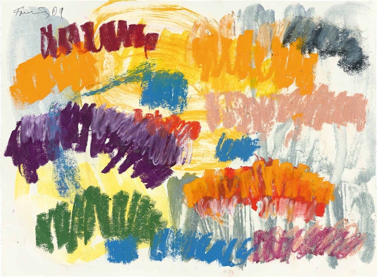 ”an die Leine” by Günther Förg