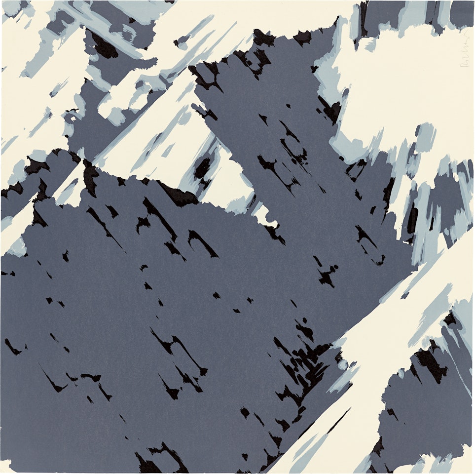 ”Schweizer Alpen I (B3)” by Gerhard Richter