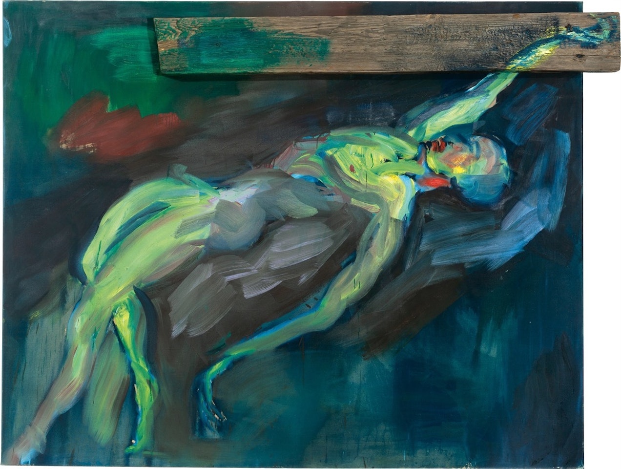 ”Schwebender” by Rainer Fetting
