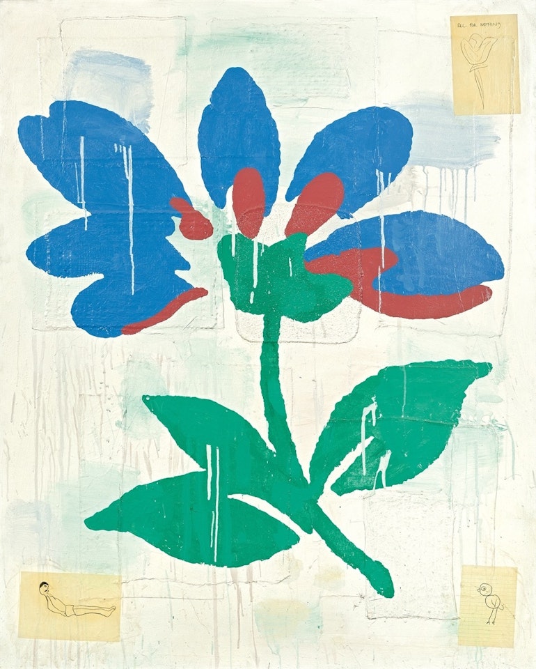 ”FINDERS KEEPERS” by Donald Baechler