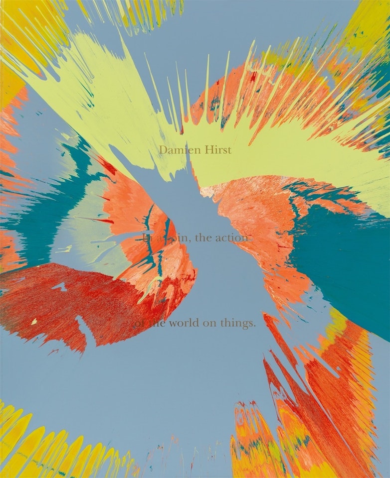 ”In a spin by Damien Hirst