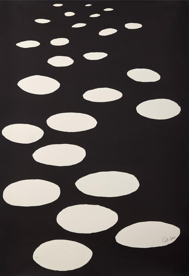 Galets blancs by Alexander Calder