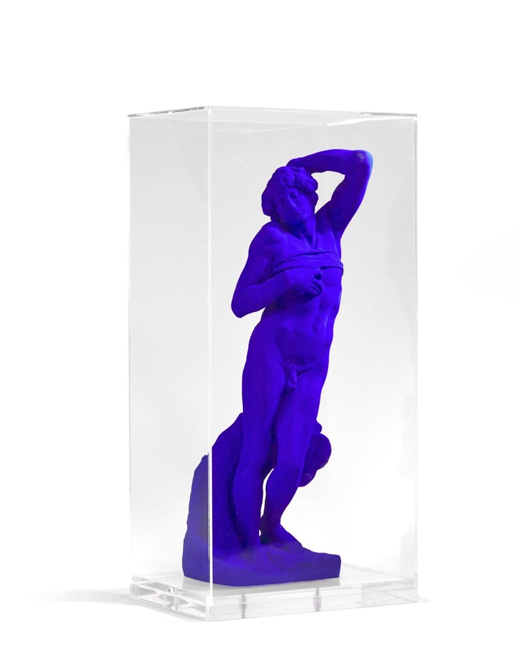 L'Esclave mourant d'après Michel Ange by Yves Klein
