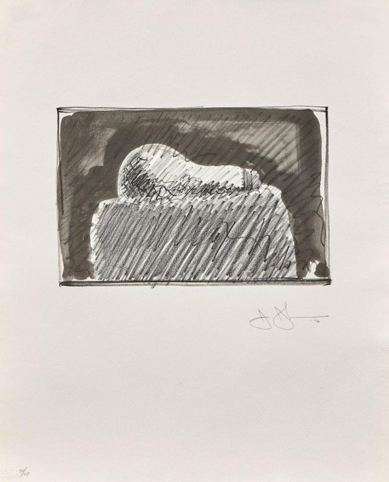 Light bulb by Jasper Johns