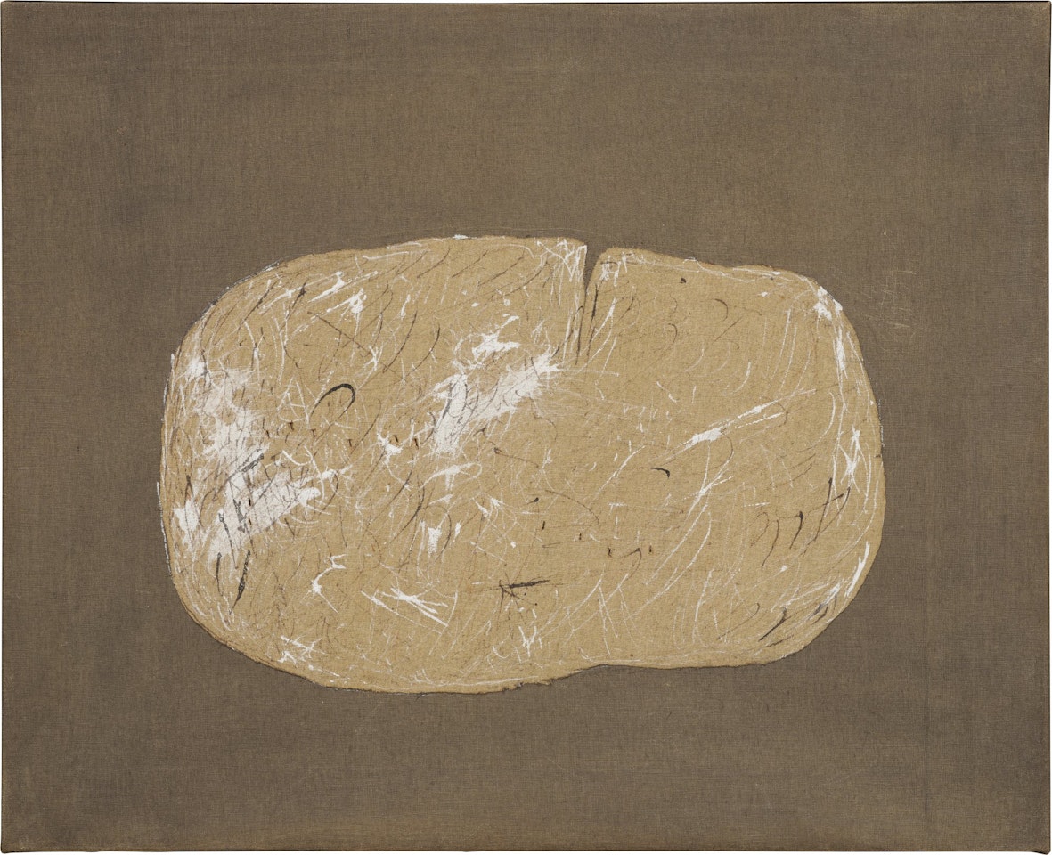 Concetto Spaziale, Forma by Lucio Fontana