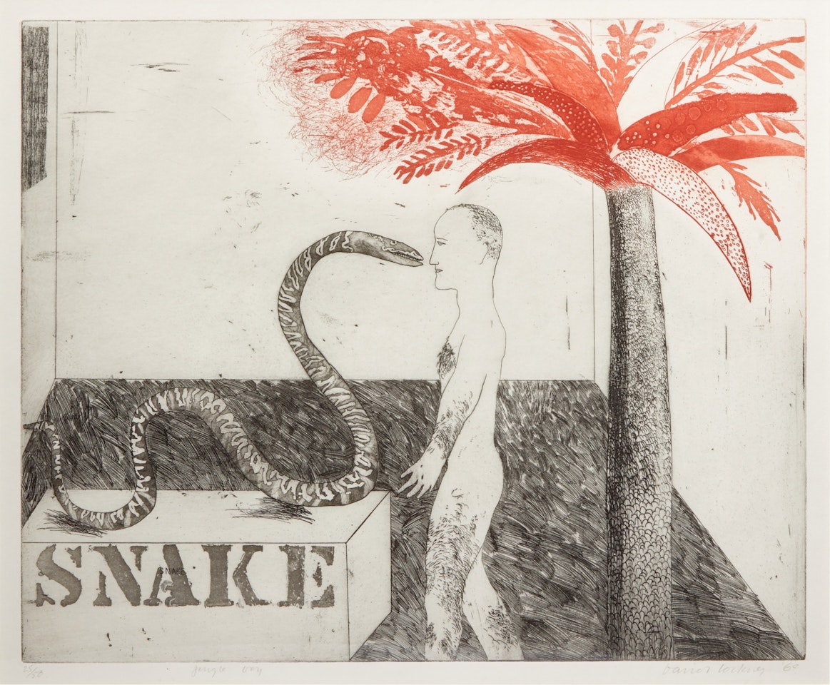 Jungle Boy (S.A.C., MCA Tokyo 33) by David Hockney