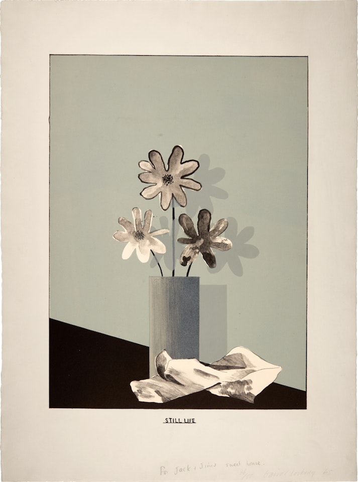 Still Life (S.A.C., MCA Tokyo 40) by David Hockney