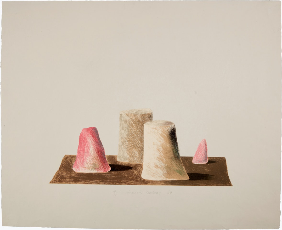 An Imaginary Landscape (S.A.C. 67) by David Hockney