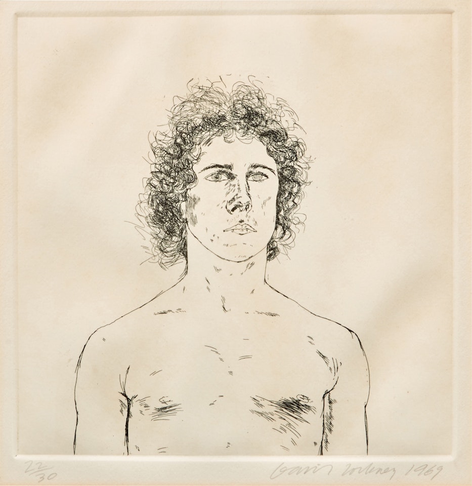 Wayne Sleep (S.A.C. 112; not in Tokyo) by David Hockney