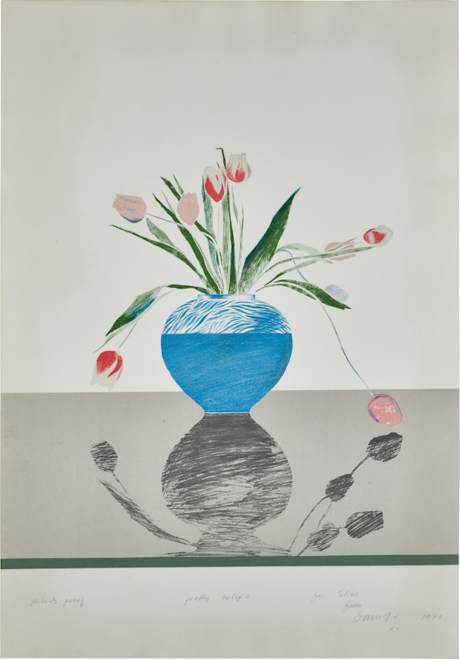 Pretty Tulips (S.A.C. 115) by David Hockney