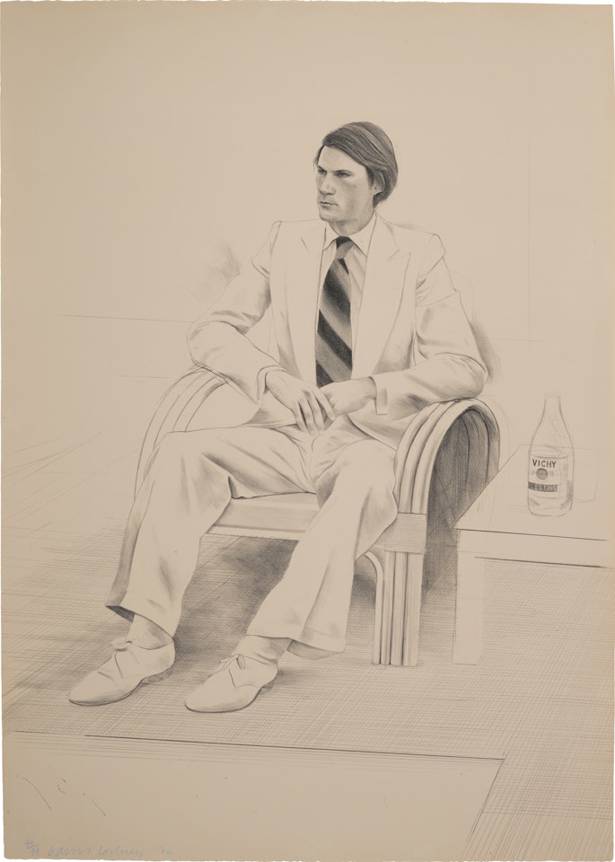 Joe MacDonald (from Friends) (S.A.C. 175) by David Hockney