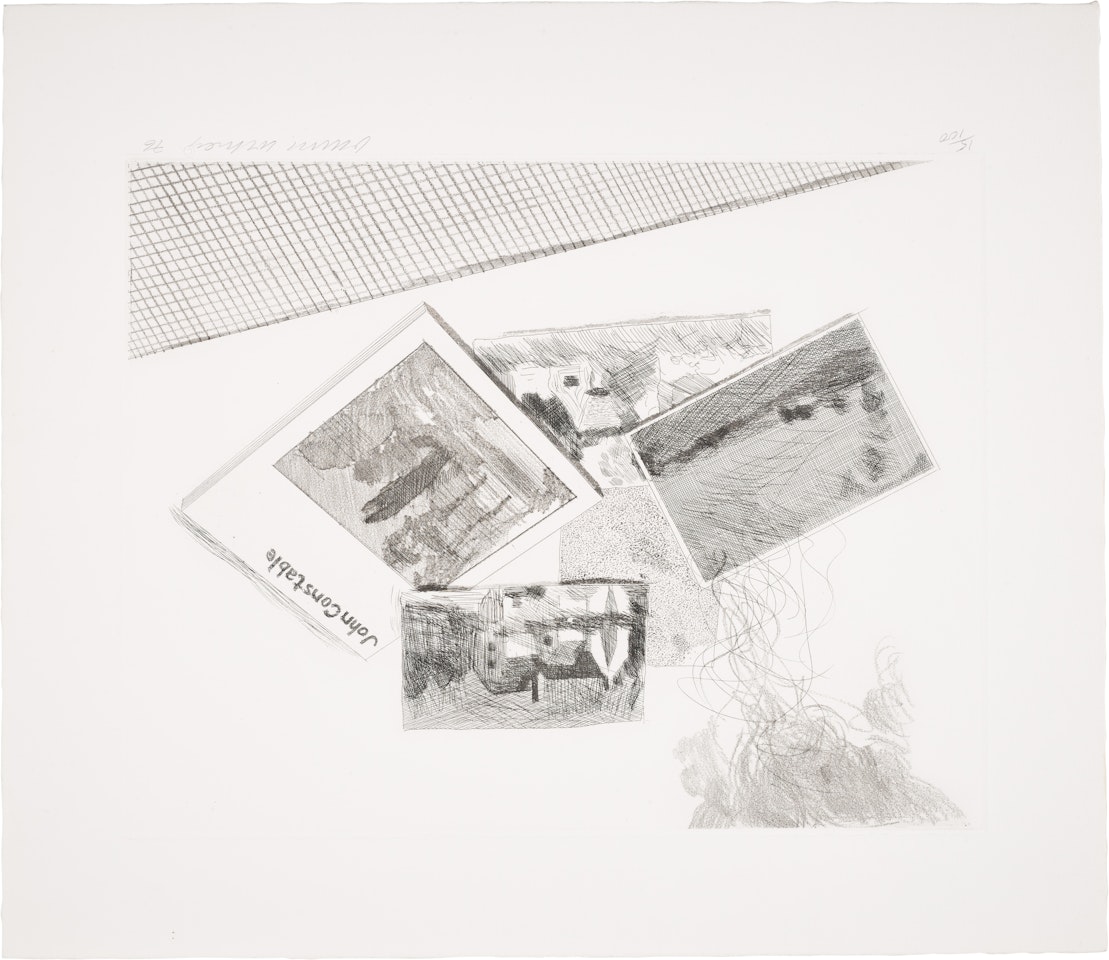 For John Constable (from For John Constable) (S.A.C. 189; MCA Tokyo 175) by David Hockney