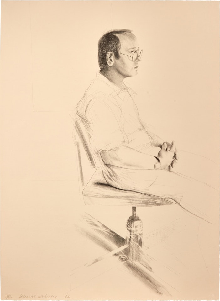Mo McDermott (from Friends) (S.A.C. 178; MCA Tokyo 167) by David Hockney