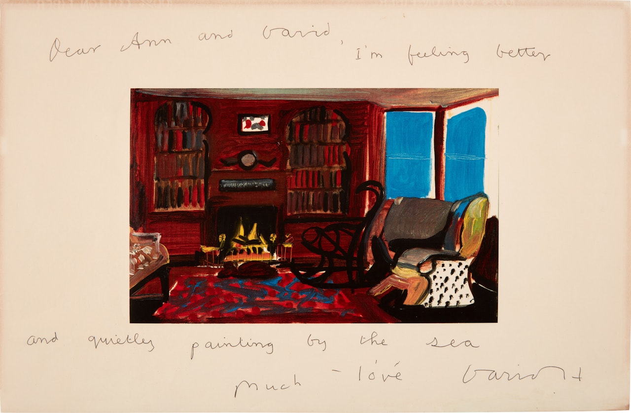 My Little House at the Sea by David Hockney