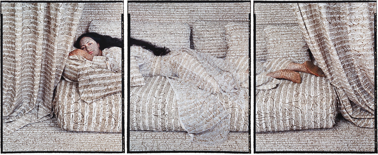 Les Femmes du Maroc, Harem Beauty, no. 27 by Lalla Essaydi