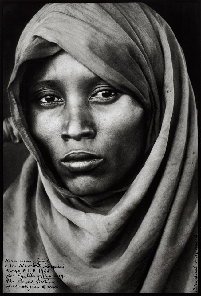 Boran Woman, Marsabit Hospital, Kenya by Peter Beard