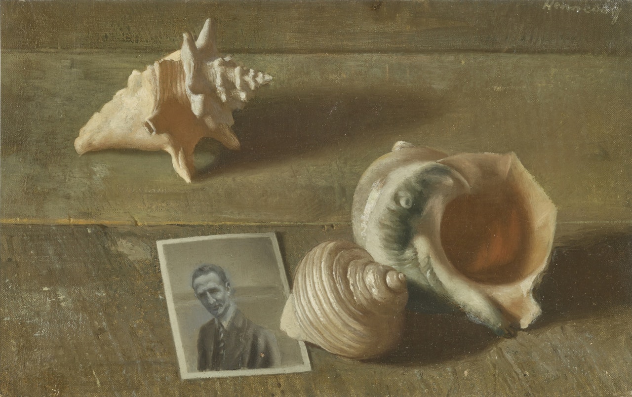Self Portrait with Sea Shells by Patrick Hennessey