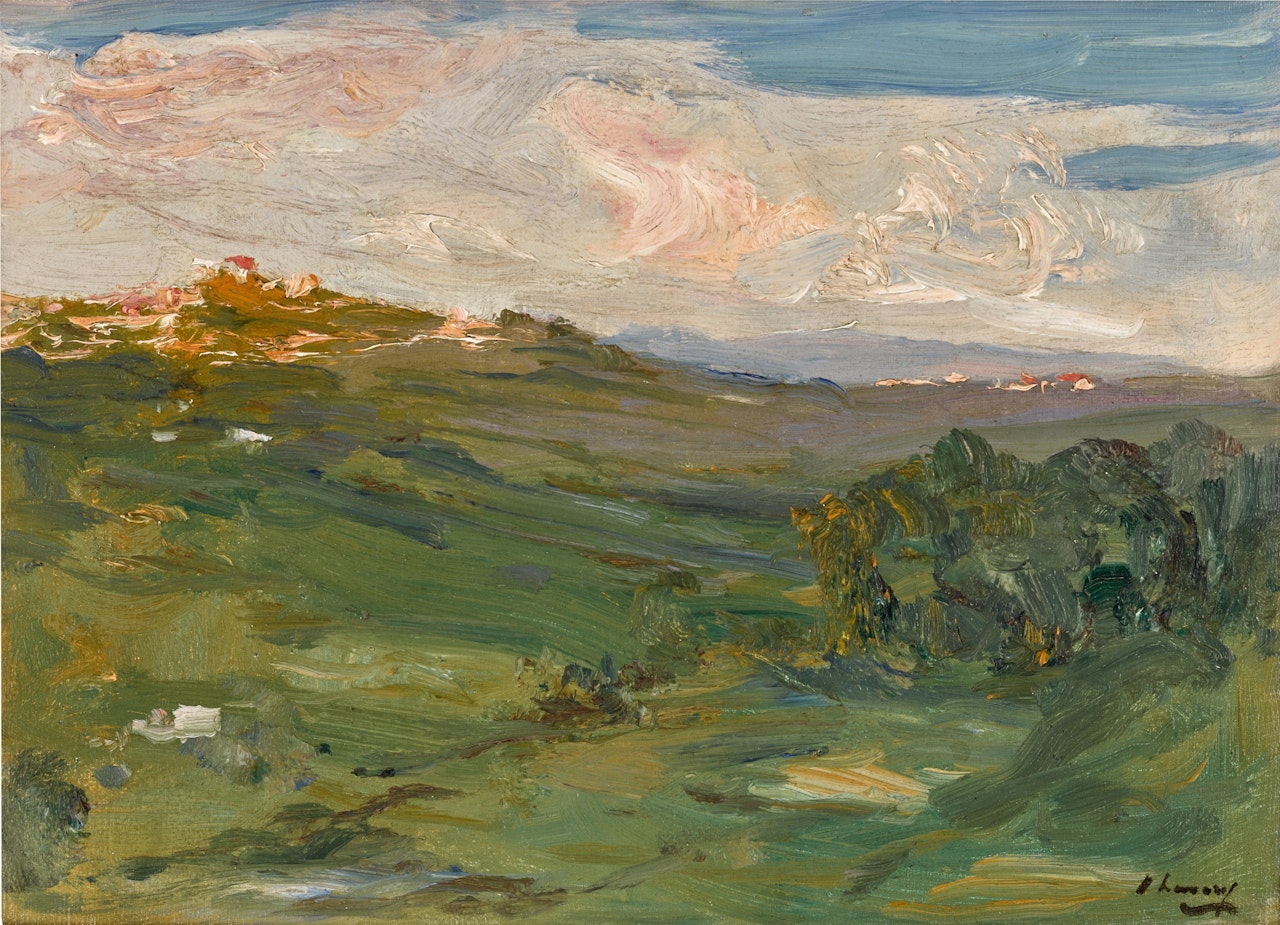 A Moorish Landscape - Evening by John Lavery