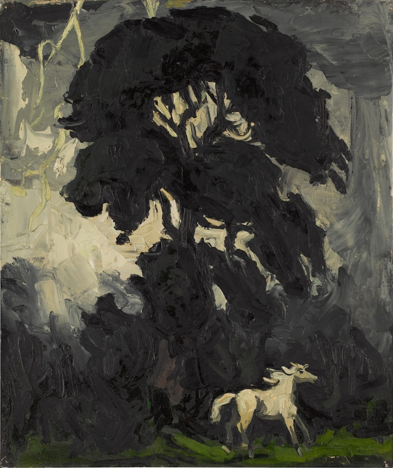 The Frightened Foal by Kyffin Williams