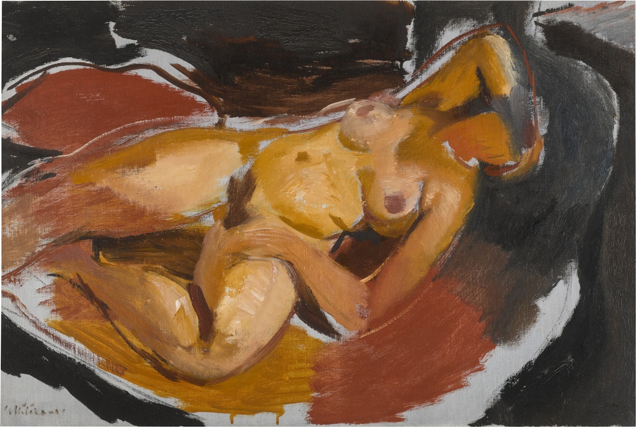 April Nude No. 1 by Ivon Hitchens