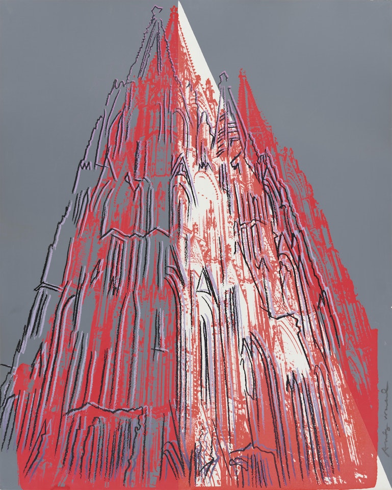 Cologne Cathedral by Andy Warhol