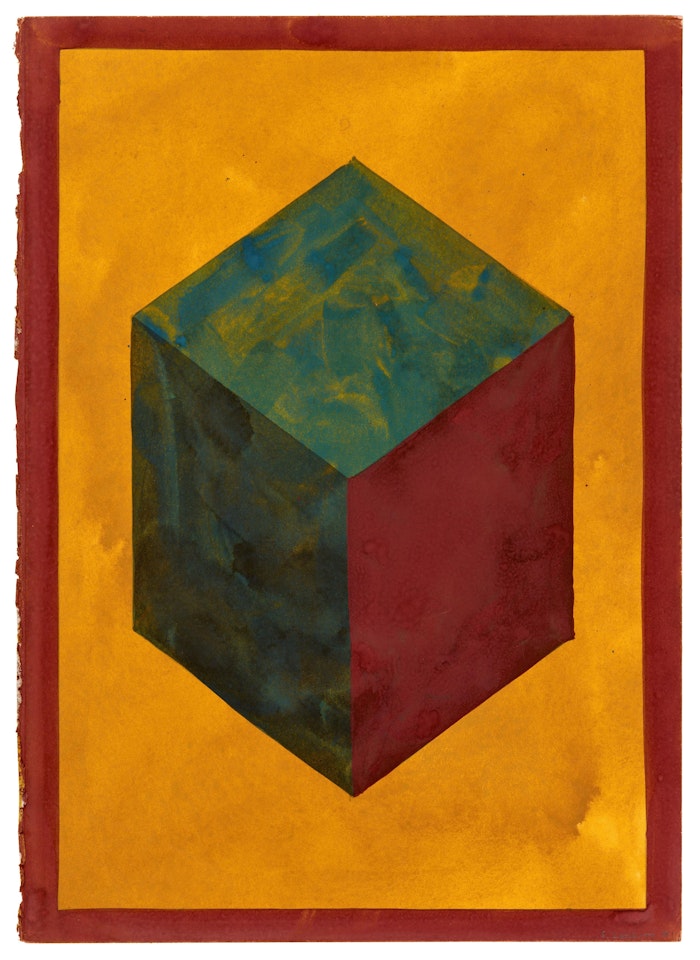 Untitled (Cube) by Sol LeWitt