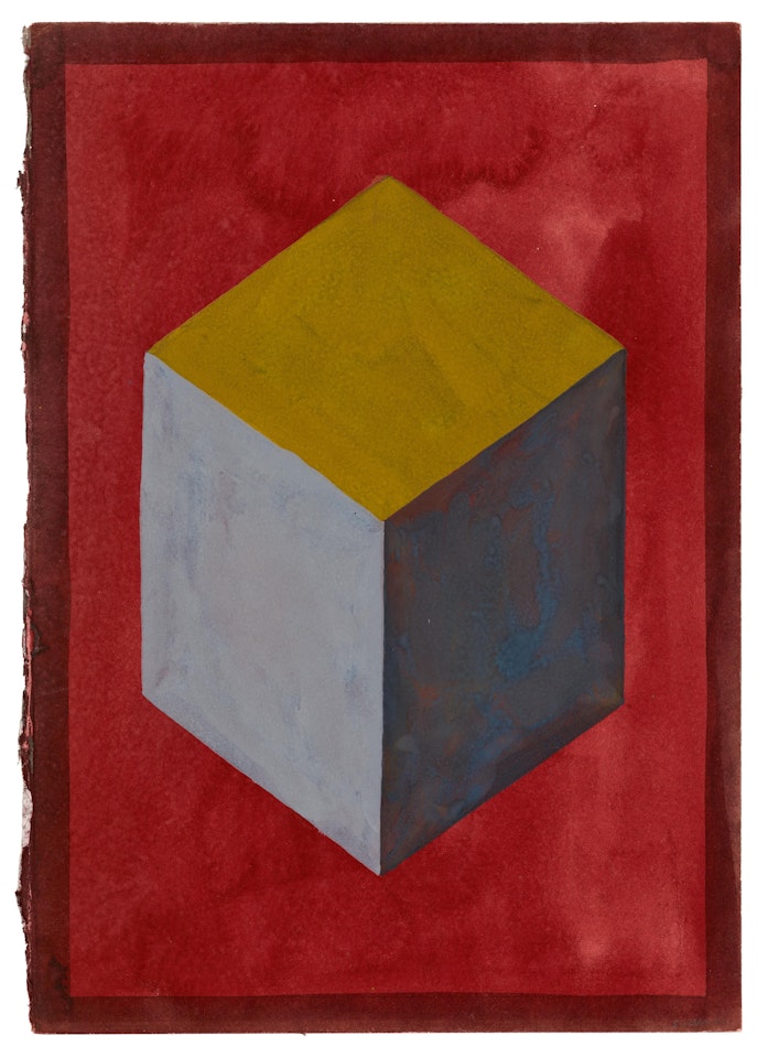 Untitled (Cube) by Sol LeWitt