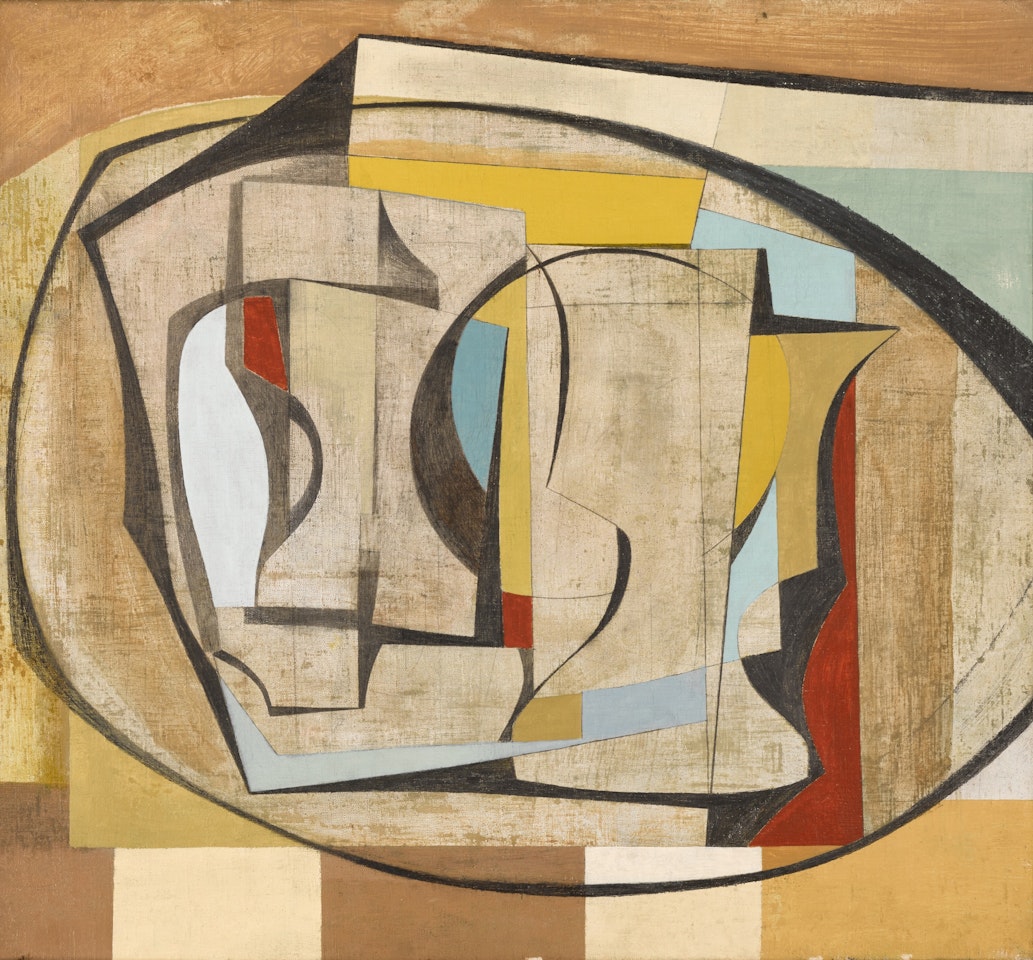 Nov 11-51 (oval) by Ben Nicholson, O.M.