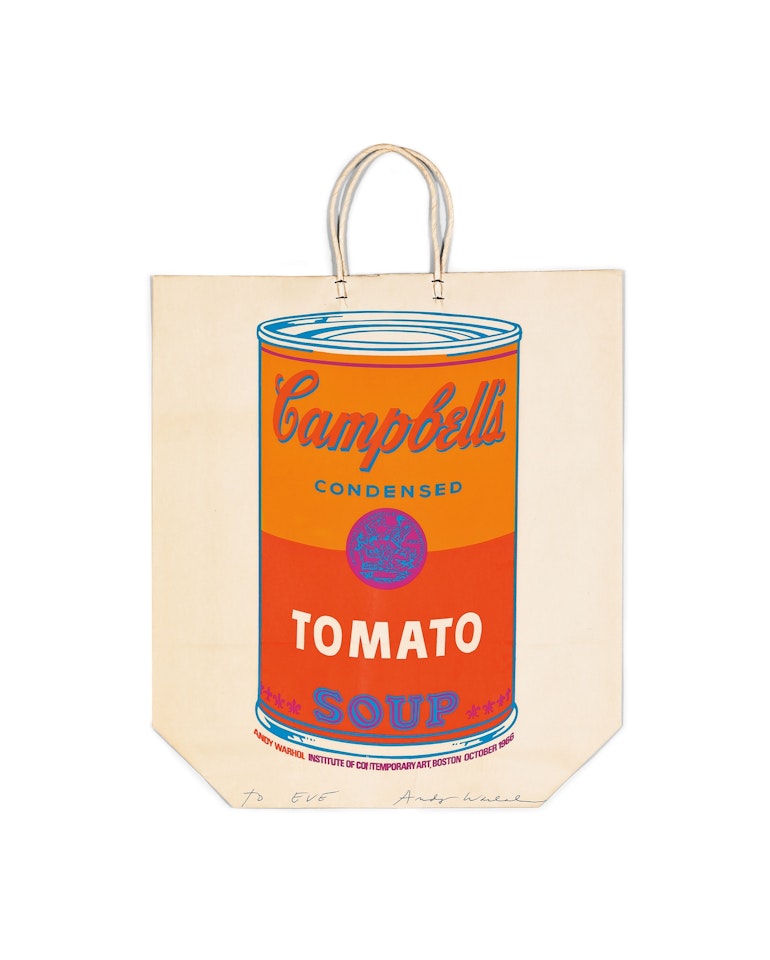 Campbell's Soup Can (Tomato) by Andy Warhol