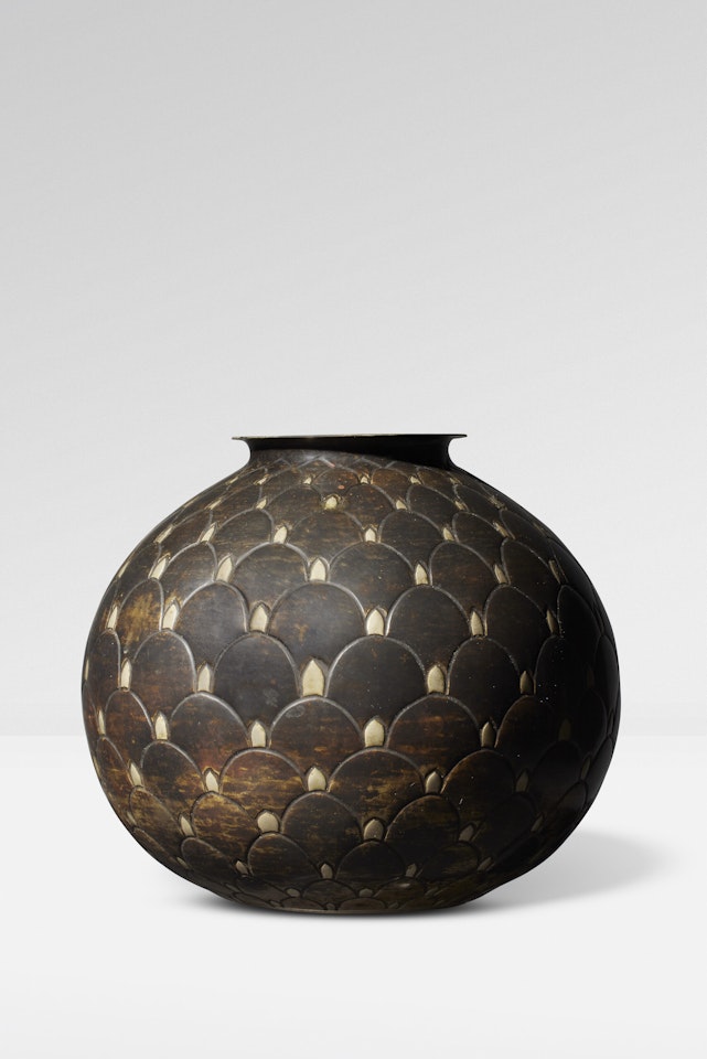 VASE by Jean Dunand