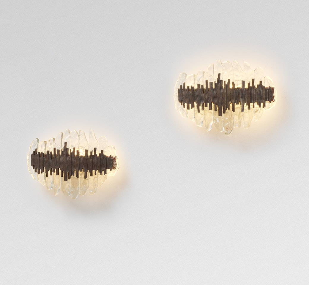 PAIRE D'APPLIQUES '' by Max Ingrand