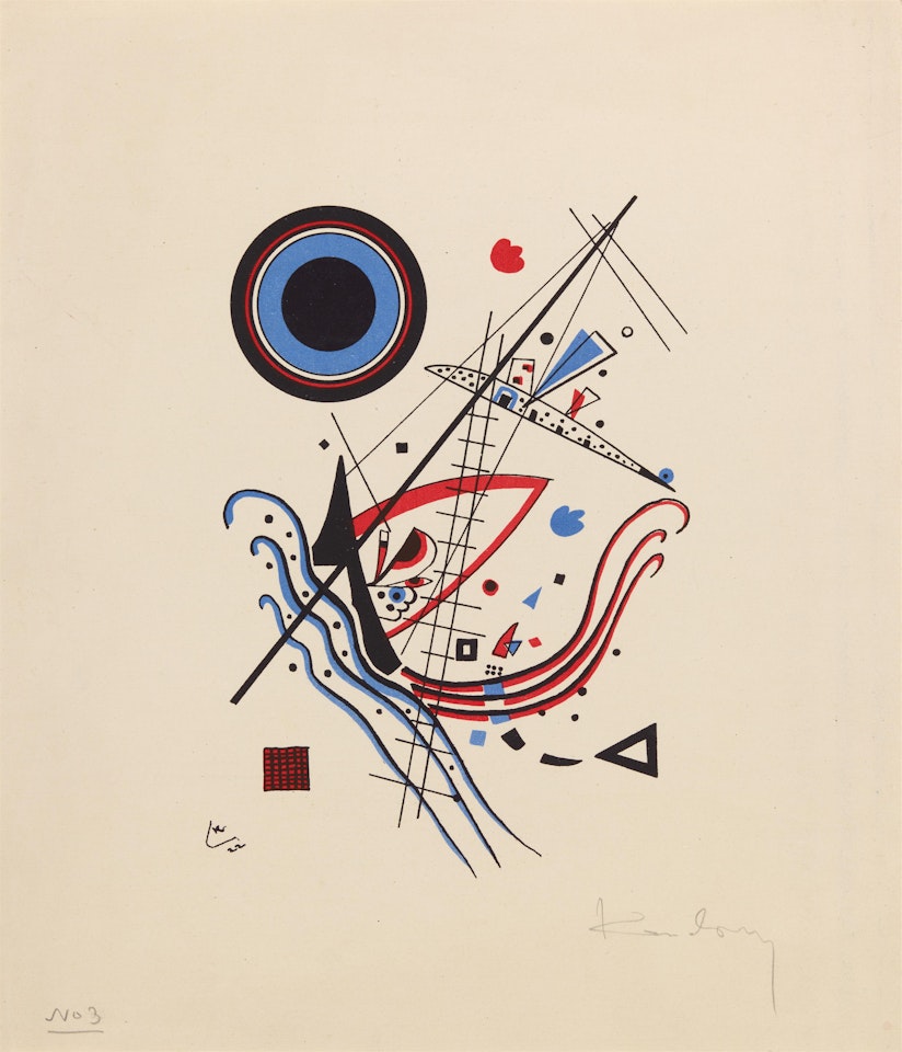 Blau by Wassily Kandinsky