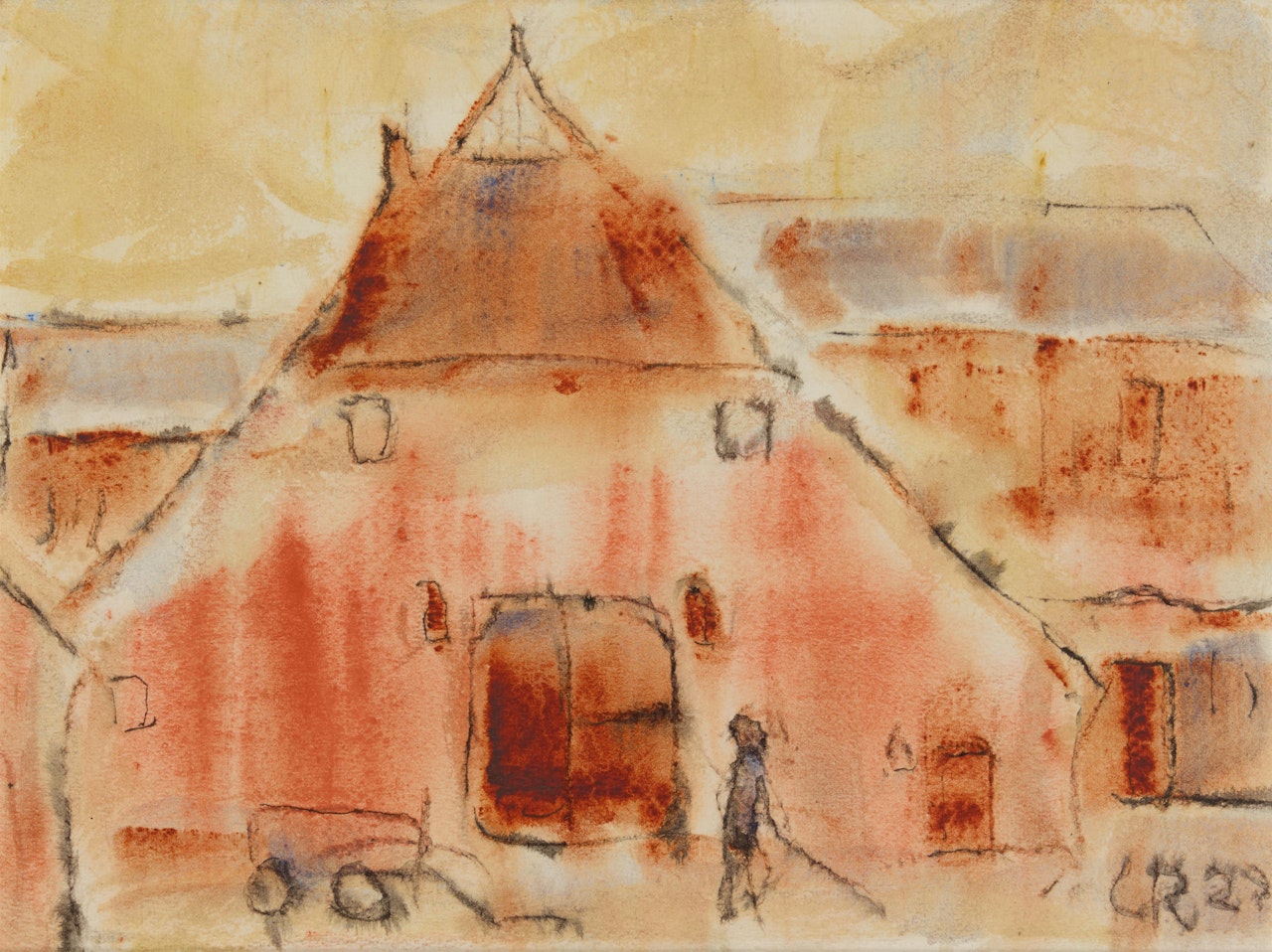 Bauernhaus by Christian Rohlfs