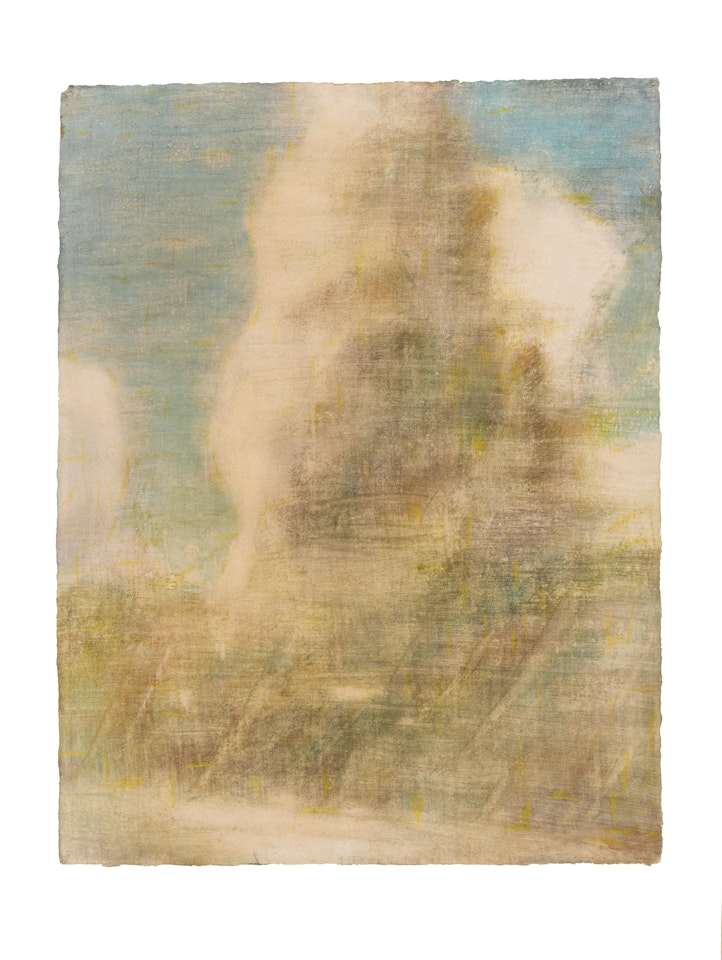 Aufsteigende Gewitterwolke (Seelandschaft mit Wolke) by Christian Rohlfs