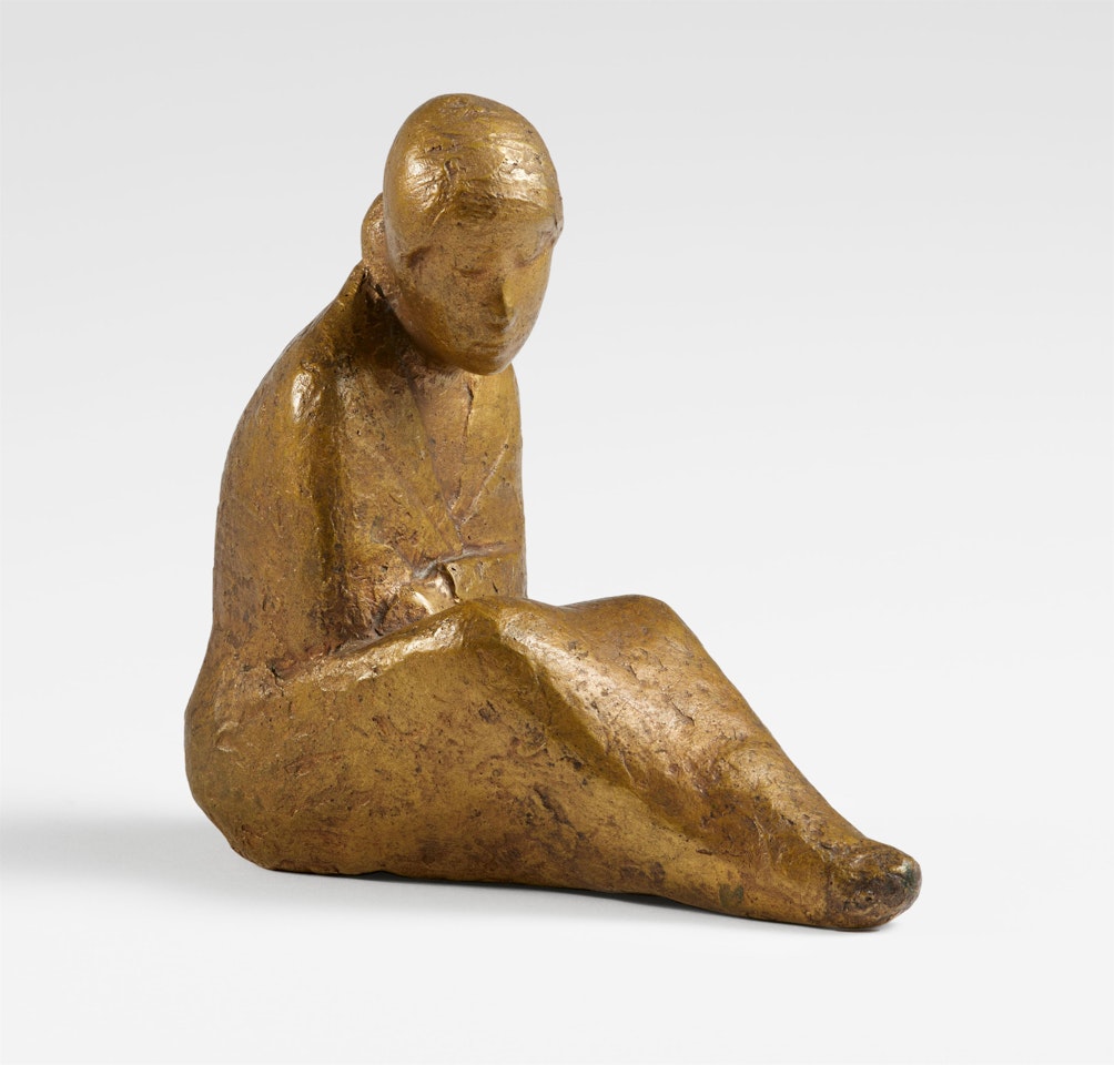 Sitzende Gewandfigur by Gerhard Marcks