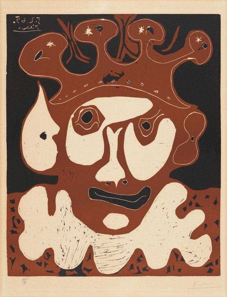 Tête de Bouffon, Carnaval by Pablo Picasso