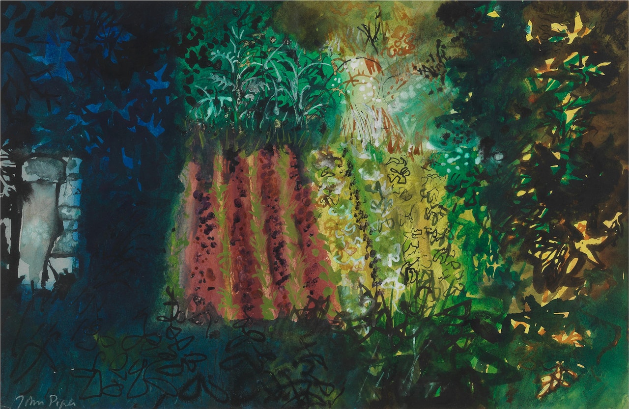 Garn Fawr Garden by John Piper