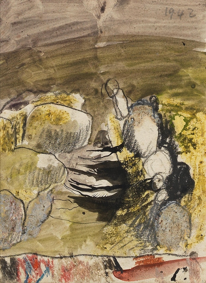 Study of Boulders by Graham Sutherland