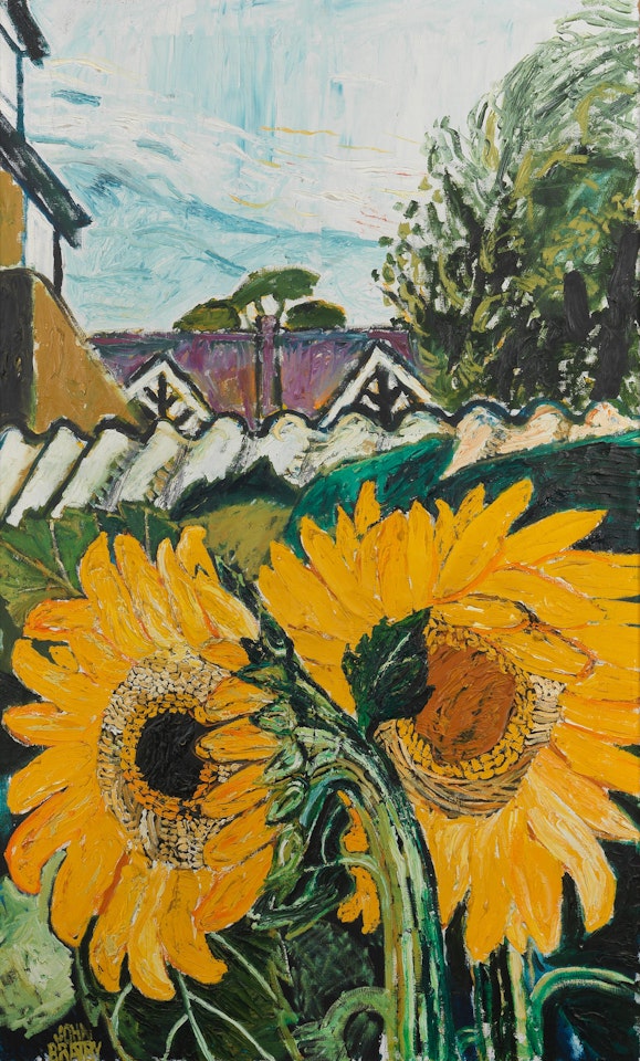 Sunflowers by John Bratby